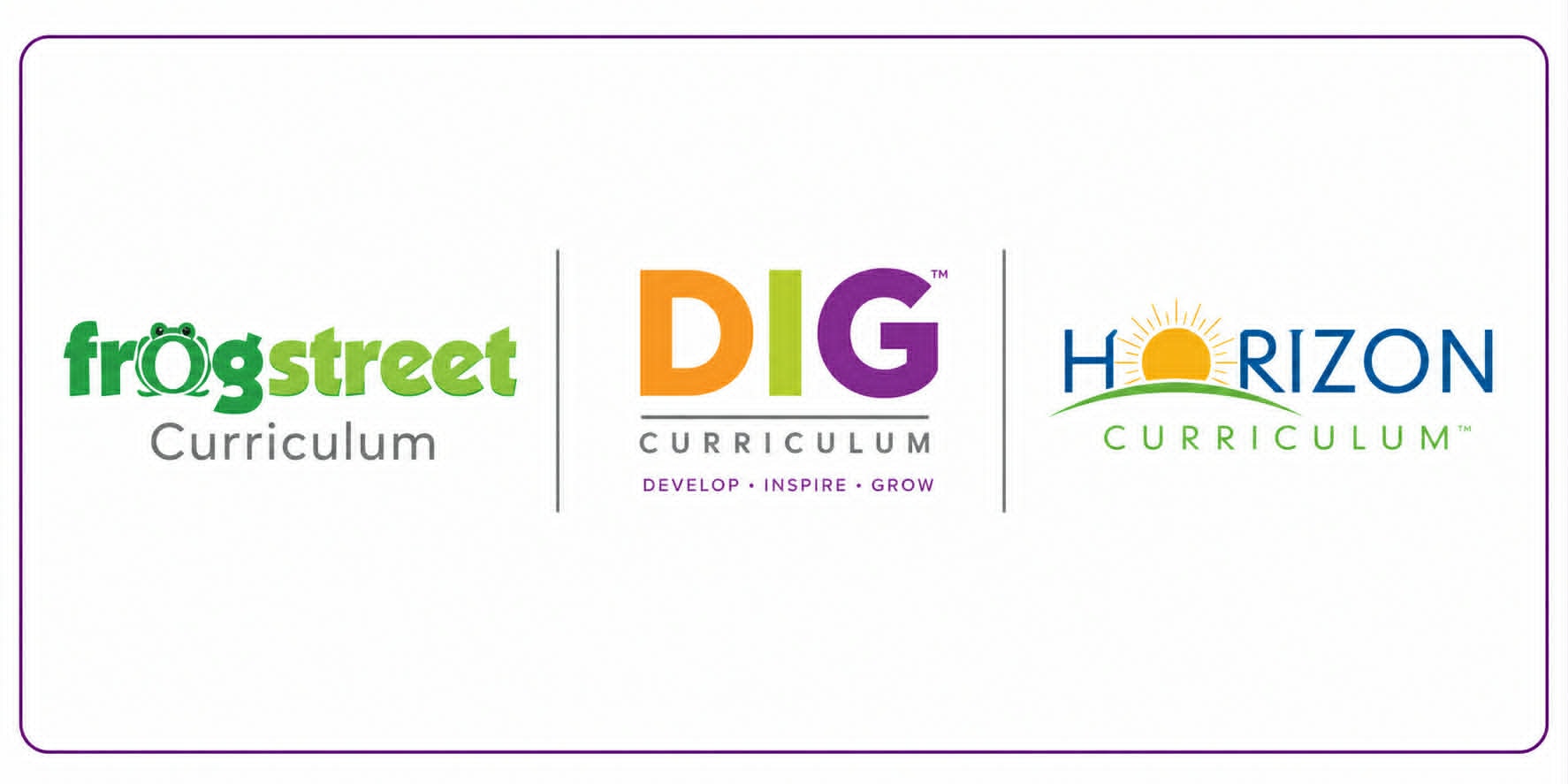 International Curriculum — Frogstreet, DIG, Horizon